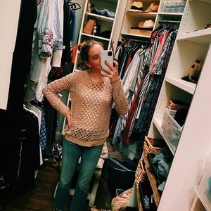 Salvatore Ferragamo gold sweater